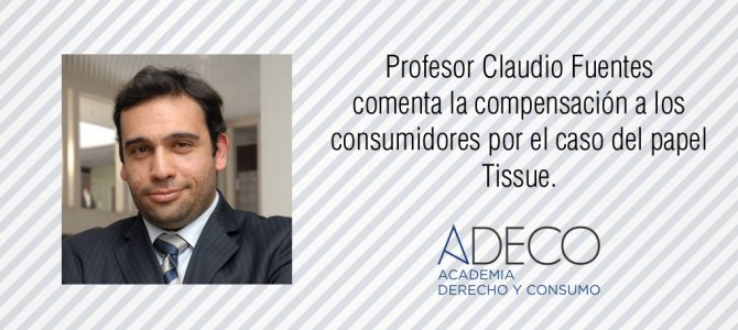 Profesor Claudio Fuentes comenta sobre la compensación en el caso del papel Tissue